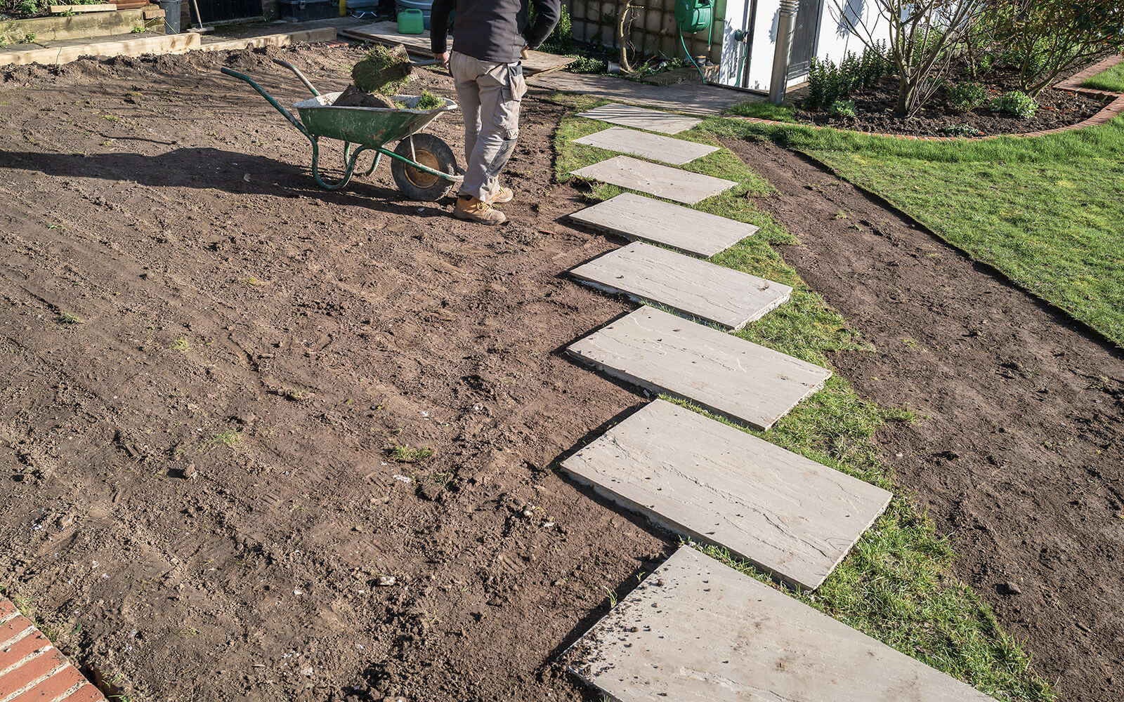 Homestead Landscaping Work
