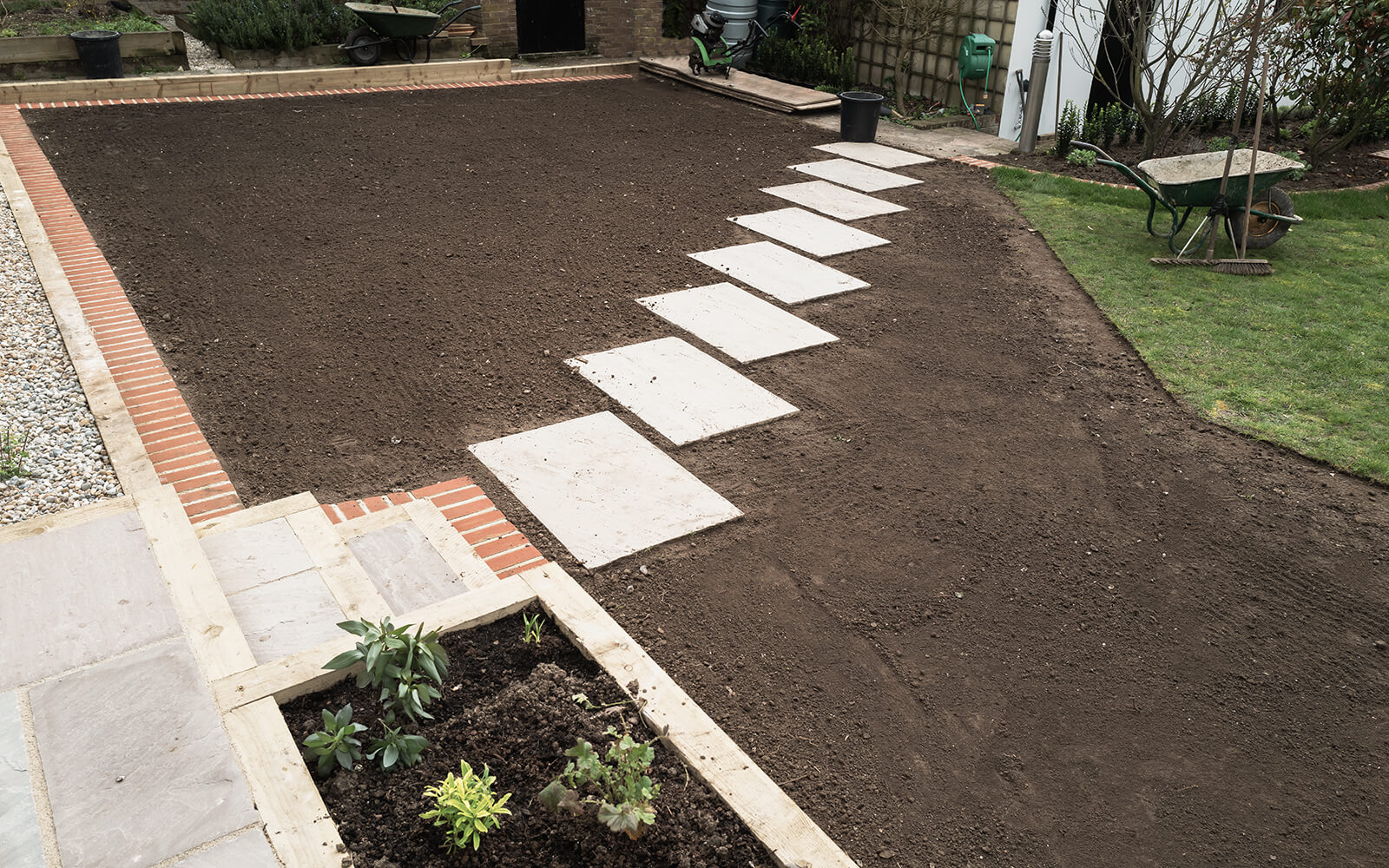 Homestead Landscaping Work